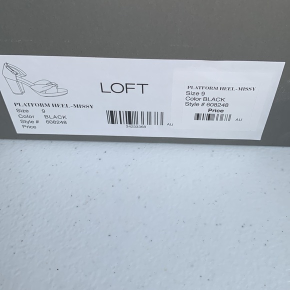 LOFT PLATFORM HEEL MISSY SHOES - Picture 2 of 4